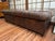 Restoration Hardware Chesterfield Leather Sofa For Sale In Washington DC - Image 6 of 8