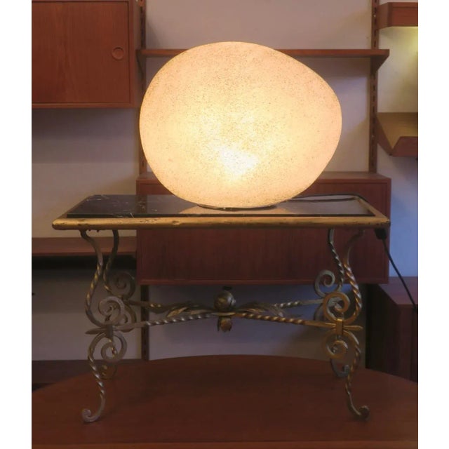 Large Moon Rock Floor Lamp by André Cazenave for Singleton, 1970s For Sale - Image 4 of 10