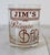 Vintage mid-century Jim's Private Bar lowball/rocks or highball drinking glasses made by Houze Glass. Makers mark on the...