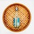 Beautifully handcrafted vintage woven rattan drying tray or wall hanging. Traditionally used for drying herbs, fish, or...