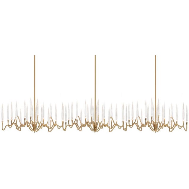 Il Pezzo 3 Bronze Endless Chandelier by Il Pezzo Mancante For Sale - Image 6 of 8