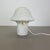 Glass Mushroom Zebrano Desk Light attributed to Peill & Putzler, Germany, 1970s For Sale - Image 12 of 18