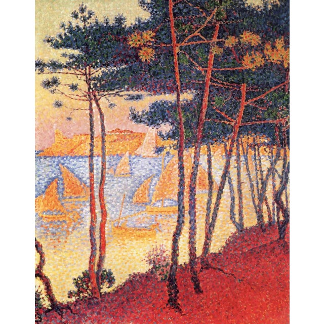 Paul Signac Sails and Pines Limited Edition Giclee For Sale