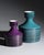 Turquoise and Purple Porcelain Vases by Hans Theo Baumann for Rosenthal, 1964, Set of 2 For Sale - Image 14 of 14