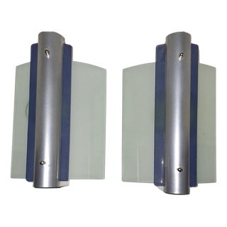 Vintage Wall Lamps from Hustadt-Leuchten, 1999, Set of 2 For Sale