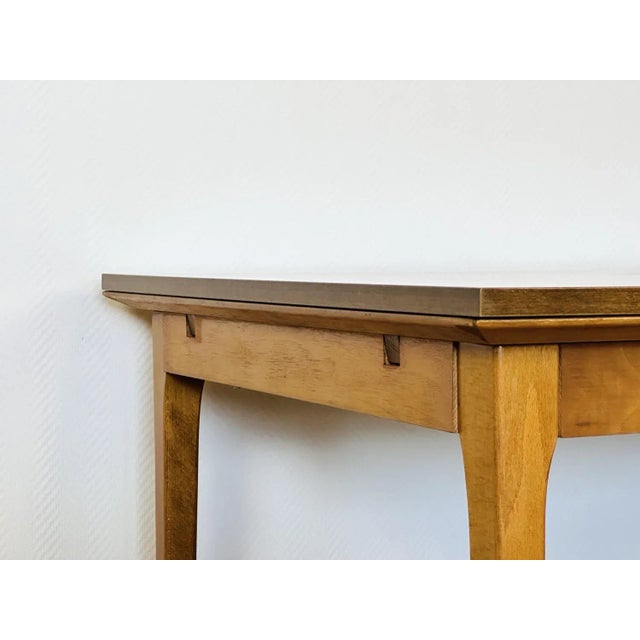 Vintage Scandinavian Teak Dining Table with Extensions, 1960 For Sale - Image 12 of 13