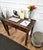 Mid-Century Art Deco Italian Walnut Burl Wood Writing Desk Table, 1960s For Sale - Image 6 of 11