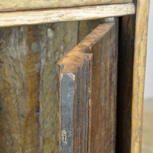 Wood Wabi Sabi Cabinet, 1850s For Sale - Image 7 of 16