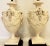 Mid-Century Modern Vintage 1950's Italian Blanc De Chine Porcelain Lamps With Grape Cluster Motif- a Pair For Sale - Image 3 of 13