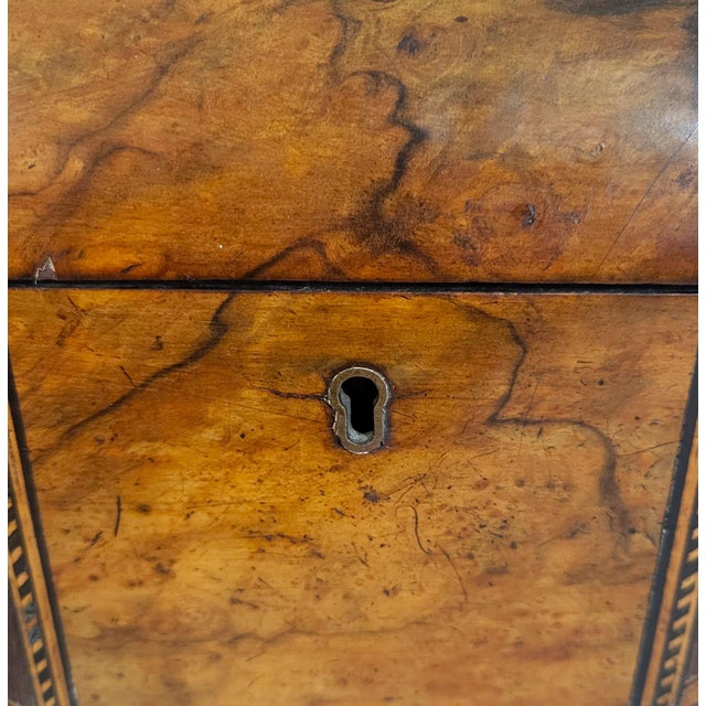 19th C English Moorish Moroccan Marquetry Style Inlaid Jewelry Box For Sale - Image 12 of 13