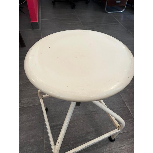 Vintage Swivel Stool, 1920s For Sale - Image 10 of 11