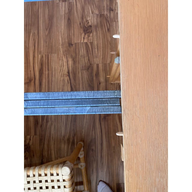 1960s McGuire San Francisco Extendable Dining Table For Sale - Image 9 of 13