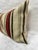 Contemporary Turkish Hemp Pillow Cushion Natural Brown Red Beige Pillow Cushion Cover 16" x 24" For Sale - Image 3 of 4