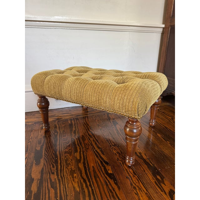 Stickley Furniture Leopold's Chair & Ottoman Set For Sale - Image 11 of 12