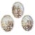 Italian Artist, Grisaille Compositions, Oil on Oval Canvases, 1800s, Set of 3 For Sale - Image 13 of 13