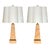 Postmodern 1980s Tessellated Marble and Brass Obelisk Table Lamps by Maitland Smith - A Pair For Sale - Image 3 of 8