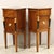 Pair of Directoire bedside tables Solid walnut Late 18th/early 19th century - "Retour d'Egypte" 1798-1805 Origin: Italy...