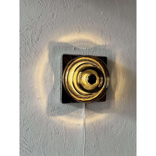 Mid-Century Modern Smoked Glass Wall Lamp from Cosack, 1970s For Sale - Image 3 of 12