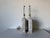 1980’s Vintage Postmodern Geometric Plaster Table Lamps – A Pair For Sale In Miami - Image 6 of 13