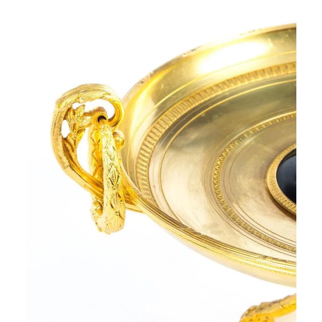 19th Century French Ormolu Tazza For Sale - Image 5 of 14