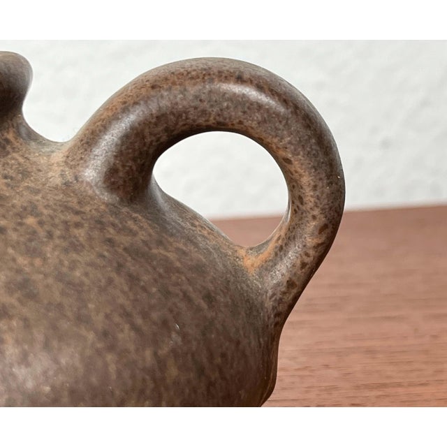 Mid-Century Modern West German Pottery WGP Oil Lamp from Silberdistel Keramik, 1960s For Sale - Image 10 of 12