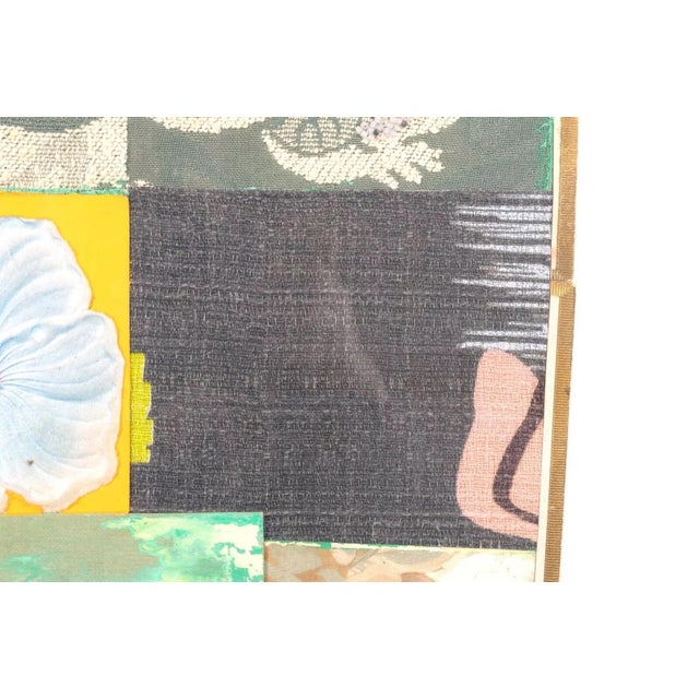 Randa Newland Untitled (Collie) Contemporary Mixed Media & Collage Framed 2002 For Sale - Image 9 of 12