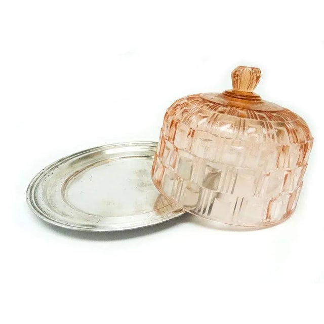 Art Deco Cake Bowl, Germany, 1930s For Sale - Image 10 of 11