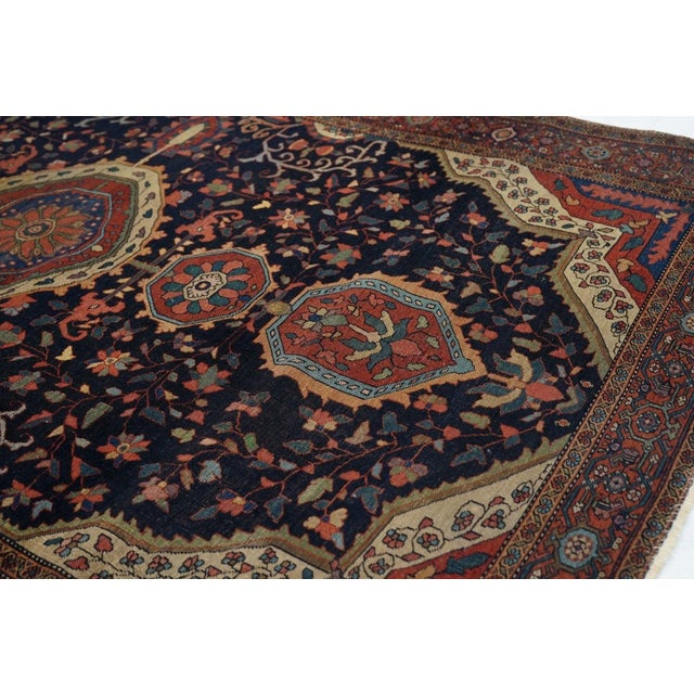 Late 18th Century Antique Farahan Sarouk Rug 4'0'' x 6'4'' For Sale In New York - Image 6 of 12