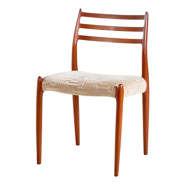 Teak Model 78 Dining Chair by Niels O. Møller for J.L. Møllers, 1960s, Set of 4 For Sale