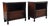 Rosewood Bedside Tables from Brembilla Bergamo Furnishings, 1960s, Set of 2 For Sale