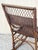 Brown Antique Victorian Wicker and Rattan Wooden Small Rocking Chair Rocker For Sale - Image 8 of 12