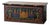 Romanian Painted Blanket Chest With Church Motif, c.1900 For Sale