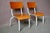 Vintage School Chair in Tubular Metal and Plywood, 1960s For Sale - Image 6 of 12