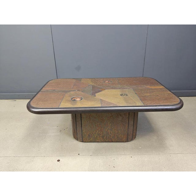 Coffee Table attributed to Paul Kingma, 1980s For Sale - Image 10 of 13