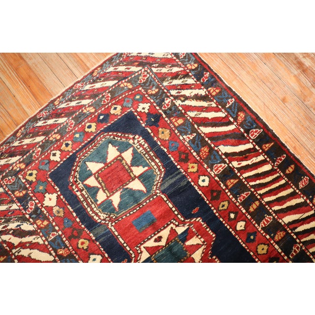 a late 19th Century Caucasian Kuba Chila Rug Details rug no. j3338 size 3' 6" x 4' 9" (107 x 145 cm)