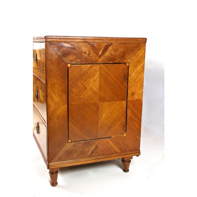 Josephinism Period Cherry Chest of Drawers, Austria, 1790 For Sale - Image 13 of 17