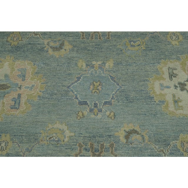 Turkish Oushak Rug 10'2" x 13'10" #18601 For Sale In Houston - Image 6 of 8