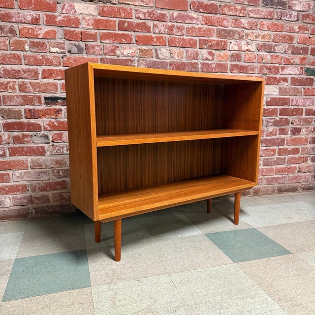 Brown Mid-Century Danish Teak Bookcase, c.1960s For Sale - Image 8 of 8