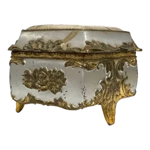 Vintage Japanese Musical Trinket Box Signed
