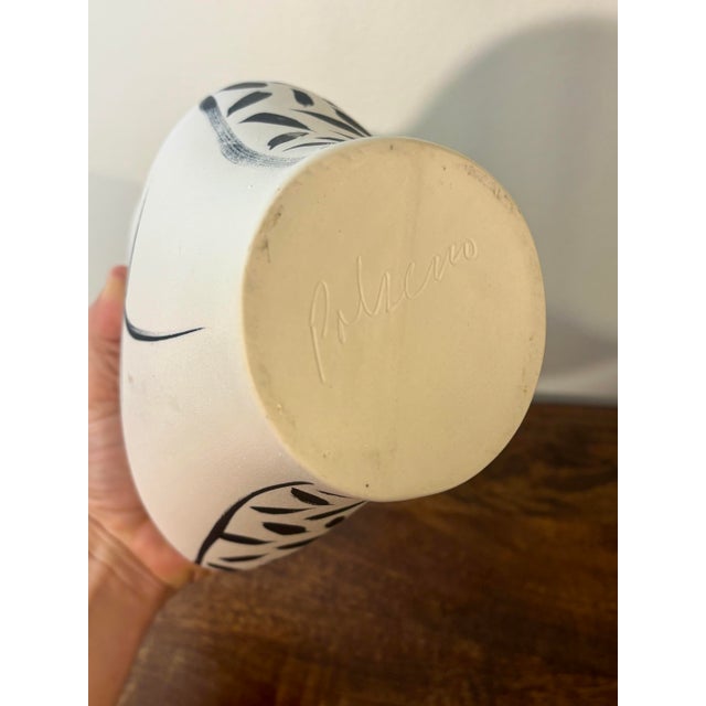 Ceramic Large Vintage Figural Woman Studio Pottery Vase by Donna Polseno For Sale - Image 7 of 10