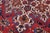 Shabby Chic Shabby Chic Persian Isfhan Red/Blue Wool Rug - 14'6'' X 23'8'' For Sale - Image 3 of 10