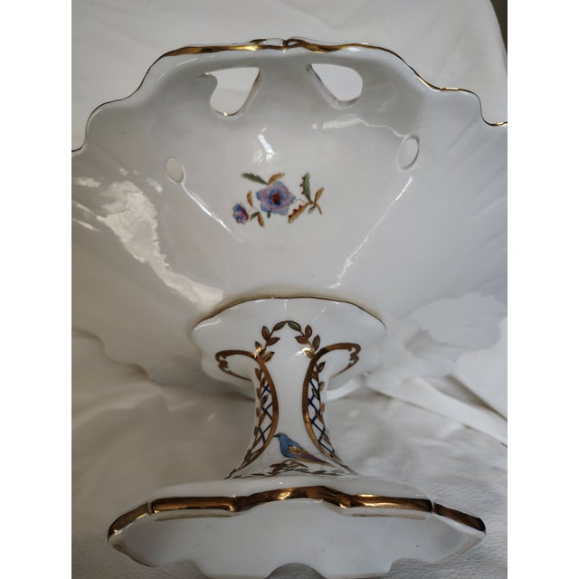 Antique Napoleon III Porcelain Server For Sale - Image 4 of 8