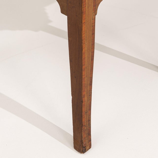 19th Century France Edwardian Brown Wood Display Cabinet For Sale - Image 9 of 10