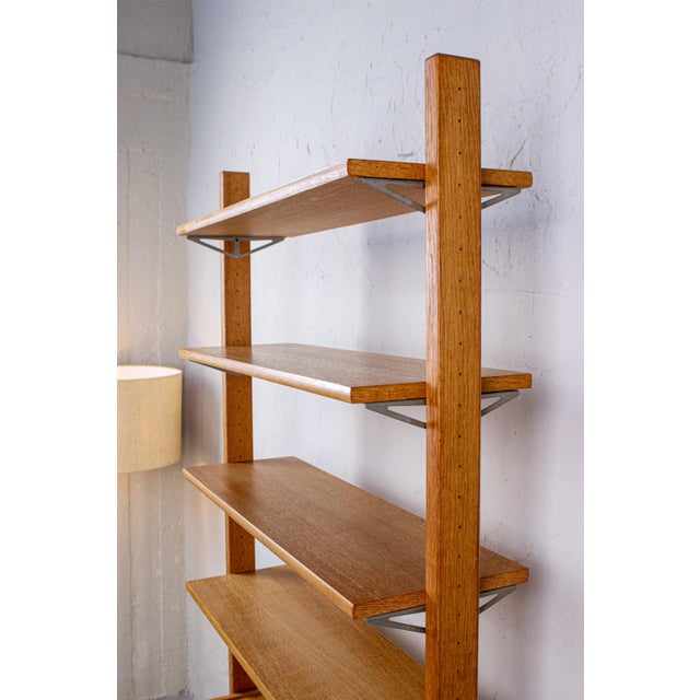 Mid-Century Oak Bookcase from Ikea, 1960s For Sale - Image 10 of 18