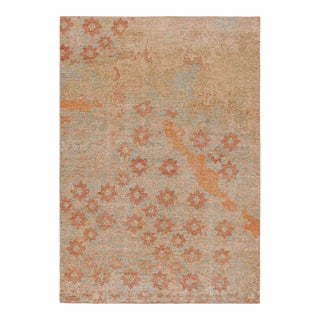 Rug & Kilim’s Modern Abstract Art Rug With Colorful Floral Patterns For Sale
