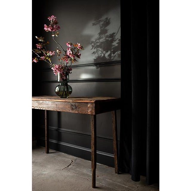19th Century Reclaimed Wood and Copper Console Table For Sale - Image 13 of 18