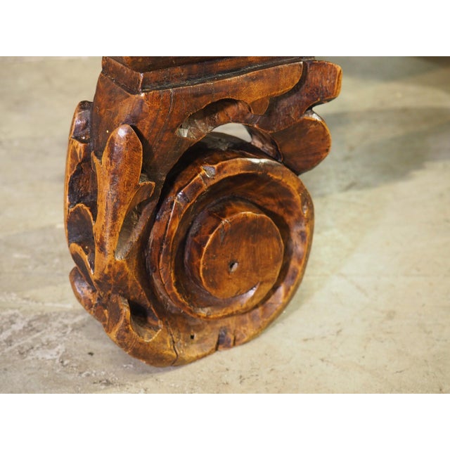 Large 19th C. Italian Renaissance Revival Carved Walnut Fratino Center Table For Sale - Image 16 of 18