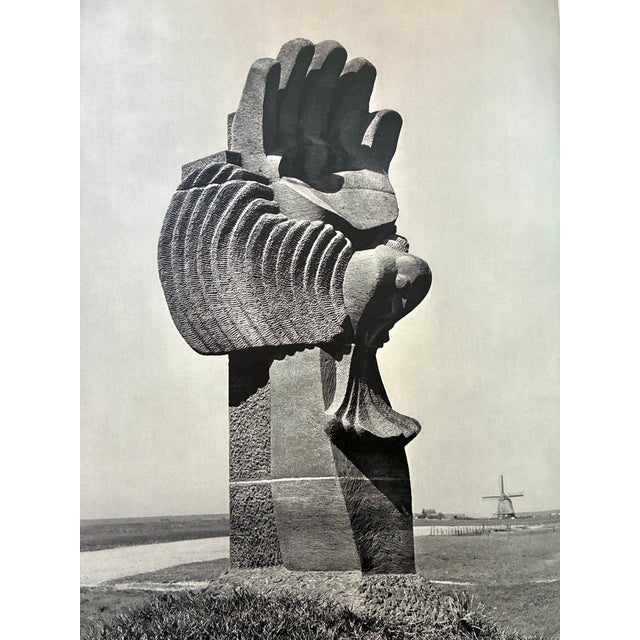 1950s European Dutch Sculpture Art Book / 1900s History of Statues in the Netherlands / Art Coffee Table Book For Sale - Image 11 of 15