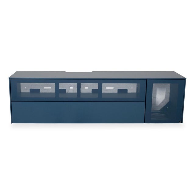 419 Intono Wooden Sideboard in Blue from WK Wohnen For Sale - Image 17 of 18