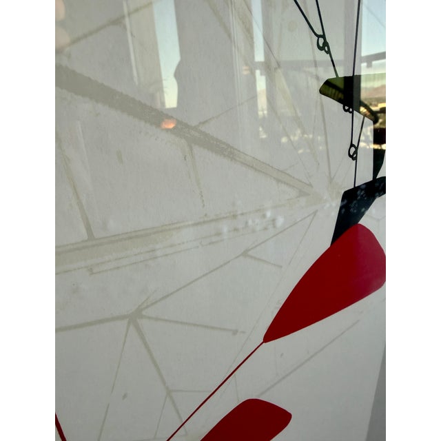 Alexander Calder 1977 National Gallery of Art Exhibition Poster Custom Acrylic Box Frame Jerry Solomon La For Sale - Image 14 of 16